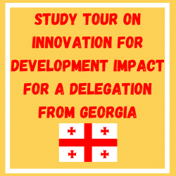 Study Tour on Innovation for Development Impact for a delegation from Georgia