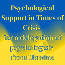 Psychological support during crisis for delegation of Ukrainian psychologists