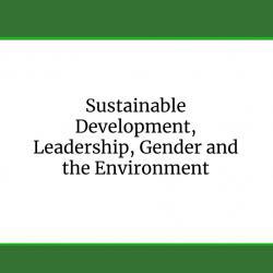 Sustainable Development